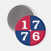 Geist von 1776 magnet (Vorderseite/Rückseite)
