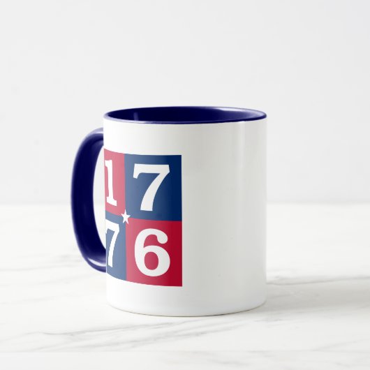 Geist von 1776 tasse (Vorderseite Links)