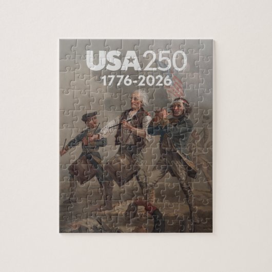 Geist von 76 - Amerikas 250. Geburtstag Puzzle (Vertikal)