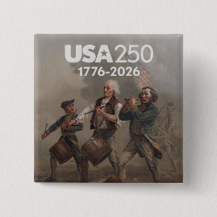 Geist von 76 - Amerikas 250. Jahrestag Button
