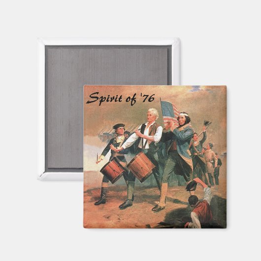 Geist von '76 magnet (Vorderseite/Rückseite)