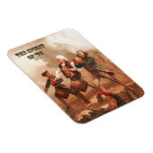 Geist von '76. Patriotische Kunst Magnet (Rechte Seite)