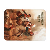 Geist von '76. Patriotische Kunst Magnet (Horizontal)