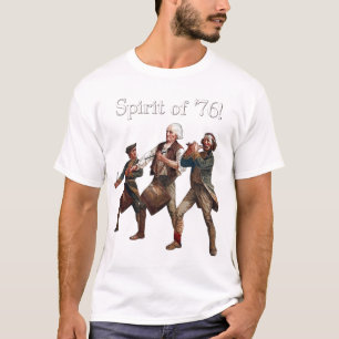 Geist von '76 Patriotischer Revolutionskrieg T-Shirt