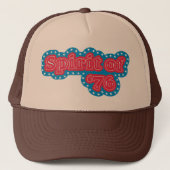 Geist von '76 Retro Truckerkappe (Vorderseite)