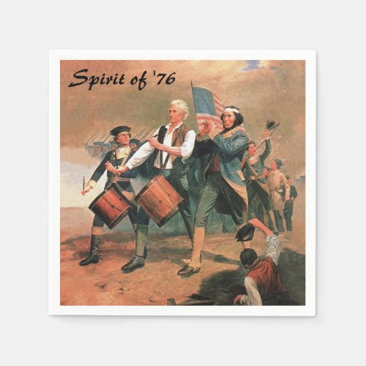 Geist von '76 serviette (Vorderseite)