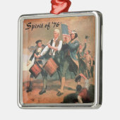 Geist von '76 silbernes ornament (Links)