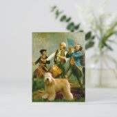 Geist von 76 - Wheaten Terrier 2B Postkarte (Stehend Vorderseite)
