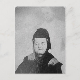 Geist von Abraham Lincoln mit Mary Lincoln 1869 Postkarte