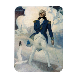 Geist von Admiral Nelson von Newell Convers Wyeth Magnet