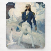 Geist von Admiral Nelson von Newell Convers Wyeth Mousepad (Vorne)