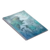 Geist von Artemis Goddess Diana Fantasy Art Notizblock (Rechte Seite)