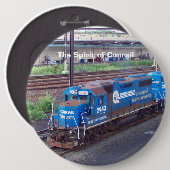 Geist von Conrail - GP38 - PRR #2943 in der blauen Button (Vorne & Hinten)