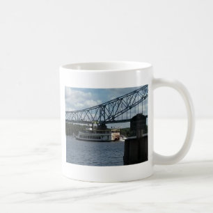 Geist von Dubuque auf Fluss Mississipi Kaffeetasse