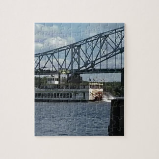 Geist von Dubuque auf Fluss Mississipi Puzzle