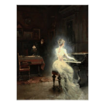 Geist von George Roux 1885 Glossy Poster