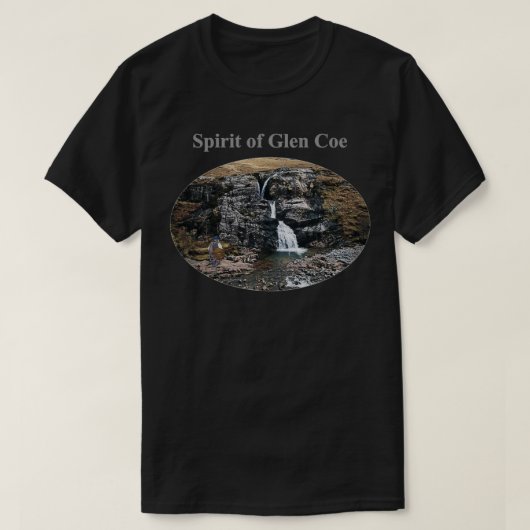 Geist von Glen Coe T-Shirt (Design vorne)