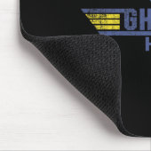 Geist von Kiew Ukrainischer Pilot As Putin Ich ste Mousepad (Ecke)