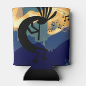 Geist von Kokopelli Aquamarin Dosenkühler (Rückseite)