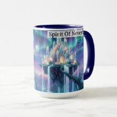 Geist von Nimmerland Niemals Erwachsenwerden Perso Tasse (VorderseiteRechts)