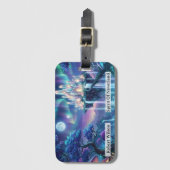 Geist von Nimmerland Werde Niemals Erwachsen Perso Gepäckanhänger (Vorderseite Vertikal)