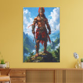 Geist von Nusantara Leinwanddruck (Insitu (Wohnzimmer))