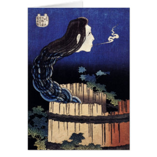 Geist von Okiku - Hokusai