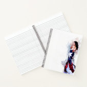 Geist von Puerto Rico Notizbuch (Innenseite)