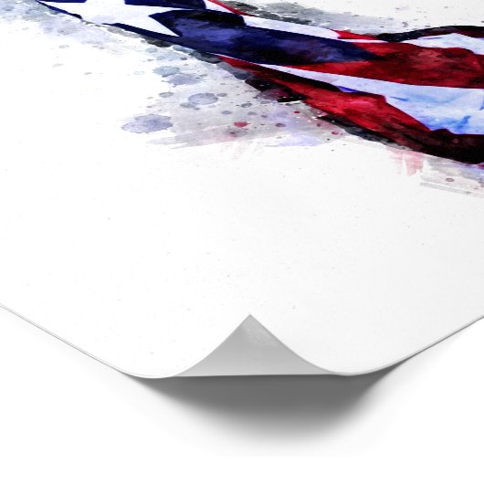 Geist von Puerto Rico Poster (Ecke)