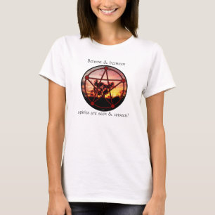 Geist von Samhain Pentagramm T-Shirt