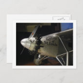 Geist von St. Louis Postkarte (Vorne/Hinten)