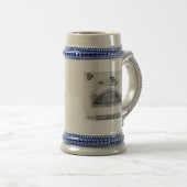 Geist von St. Louis Vintage-Zigarrenhülle Bierglas (VorderseiteRechts)