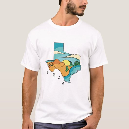 Geist von Texas T-Shirt (Vorderseite)