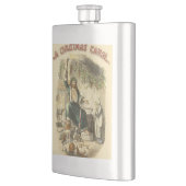 Geist von Weihnachten Gegenwart Scrooge Flachmann (Links)