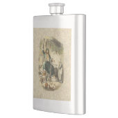 Geist von Weihnachten Gegenwart Scrooge Flachmann (Links)