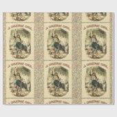 Geist von Weihnachten Gegenwart Scrooge Geschenkpapier (Flach)