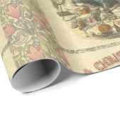 Geist von Weihnachten Gegenwart Scrooge Geschenkpapier (Rolleneckpunkt)