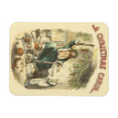 Geist von Weihnachten Gegenwart Scrooge Magnet (Horizontal)