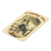Geist von Weihnachten Gegenwart Scrooge Magnet (Linke Seite)