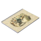 Geist von Weihnachten Gegenwart Scrooge Notizblock (Linke Seite)