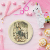 Geist von Weihnachten Gegenwart Scrooge Pappteller (Party)