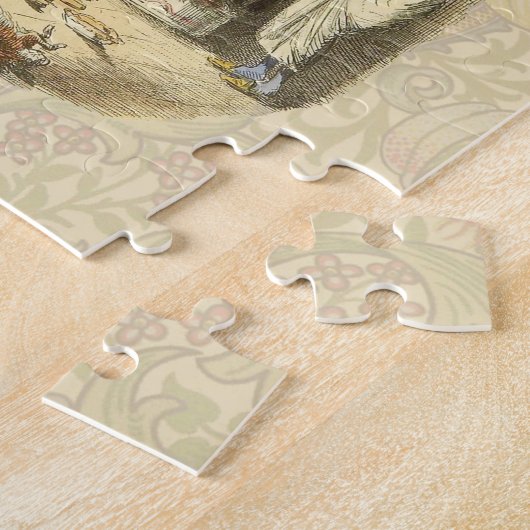 Geist von Weihnachten Gegenwart Scrooge Puzzle (Seite)