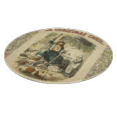 Geist von Weihnachten Gegenwart Scrooge Schneidebrett (Ecke)