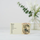 Geist von Weihnachten Gegenwart Scrooge Visitenkarte (Stehend Vorderseite)