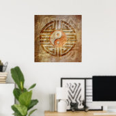 Geist von Yin & Yang Poster (Heimbüro)
