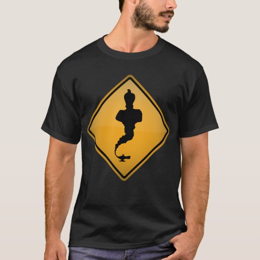 Geist-Warnzeichen T-Shirt (Vorderseite)