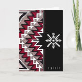 Geist-Weihnachtskarte Feiertagskarte (Vorderseite)