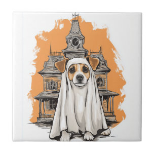 Geist-Welpe � Grusel-Hundekostüm Fliese