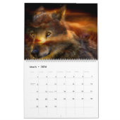 Geist-Wolf-Kunst-Kalender 2014 Kalender (Mär 2026)