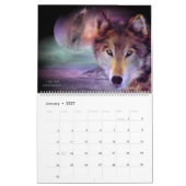 Geist-Wolf-Kunst-Kalender 2014 Kalender (Jan 2027)